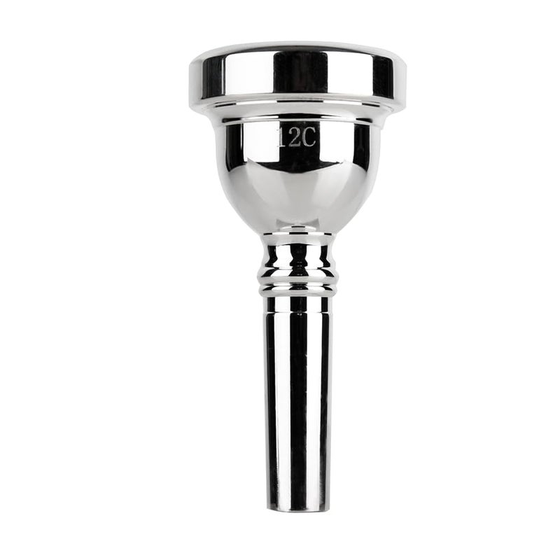 Glory Professonal Silver Plated Alto Trombone Mouthpiece 12c - Image 2